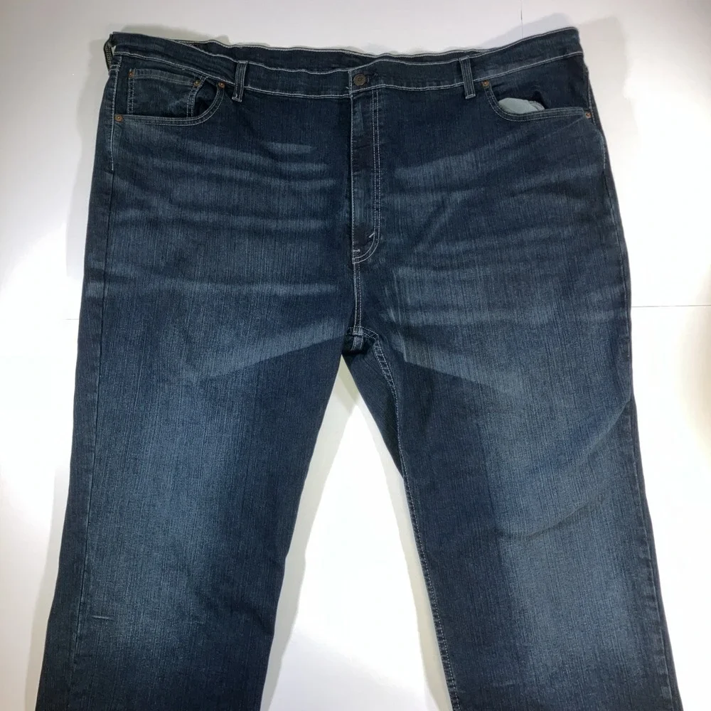 Levi's‎ 559 Jeans Mens 50x30 Relaxed Straight Dark Wash Stretch Denim
